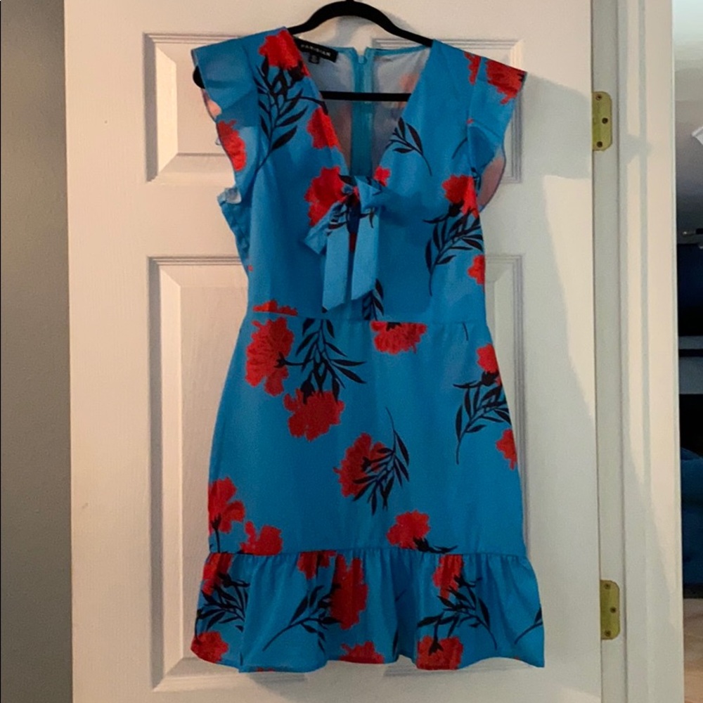 ASOS Parisian blue dress 8